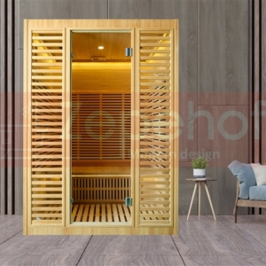 Sauna fińska sucha na podczerwień 1500x1200mmx2100mm