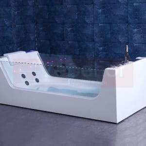 Wanna z hydromasażem C-3210 prostokątna 180cmx80cmx58cm+podgrzewacz