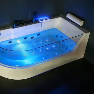 Wanna z hydromasażem CL-3133 prostokątna 170cmx80cmx59cm lewa